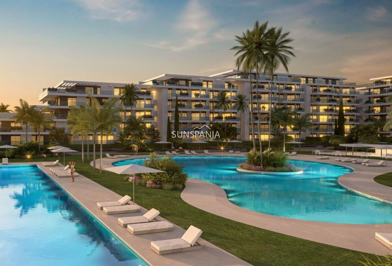 2 - venta apartamento vista al mar almerimar andalucía españa