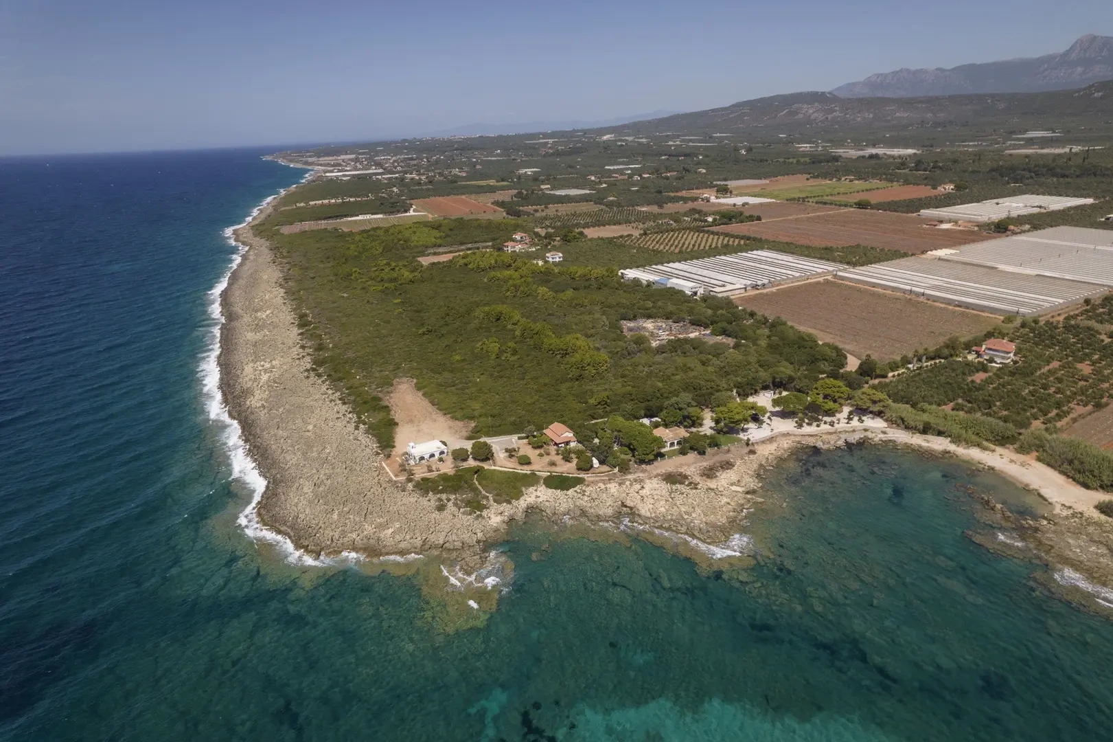 2 - venta casa frente al mar filiatrá peloponeso grecia