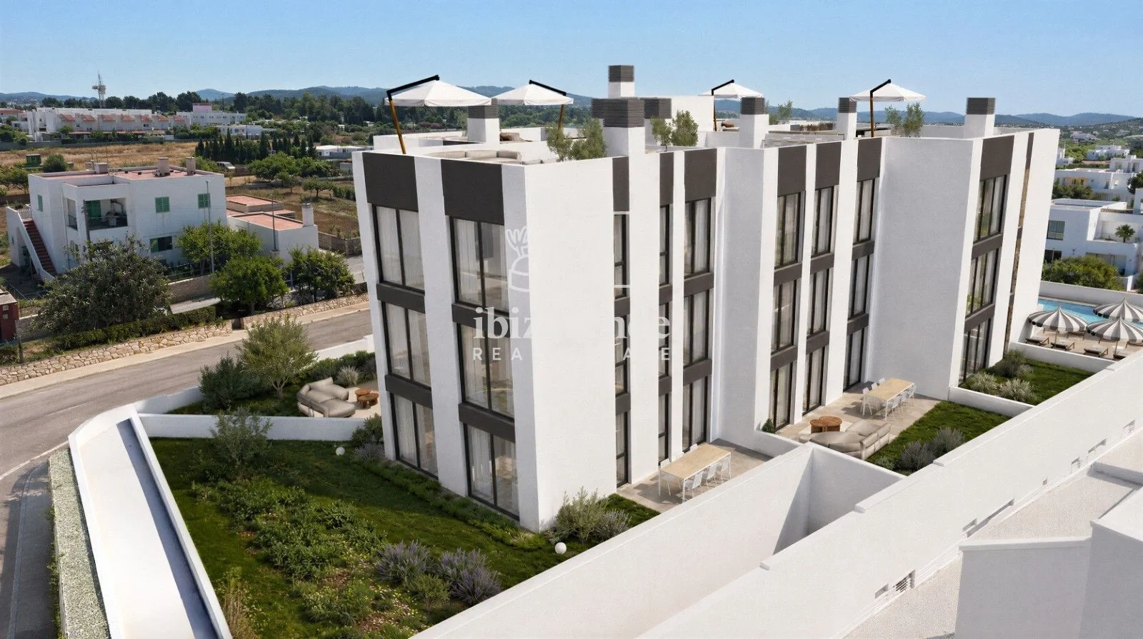 1 - verkoop appartement uitzicht op zee sant antoni de portmany ibiza - balearic islands spanje