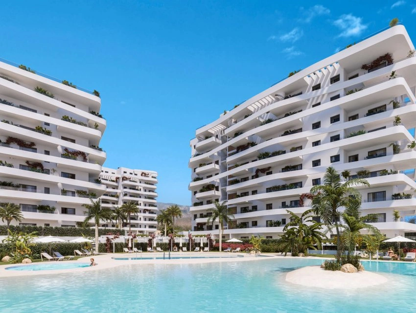 1 - vente appartement vue mer la vila joiosa/villajoyosa communauté valencienne espagne