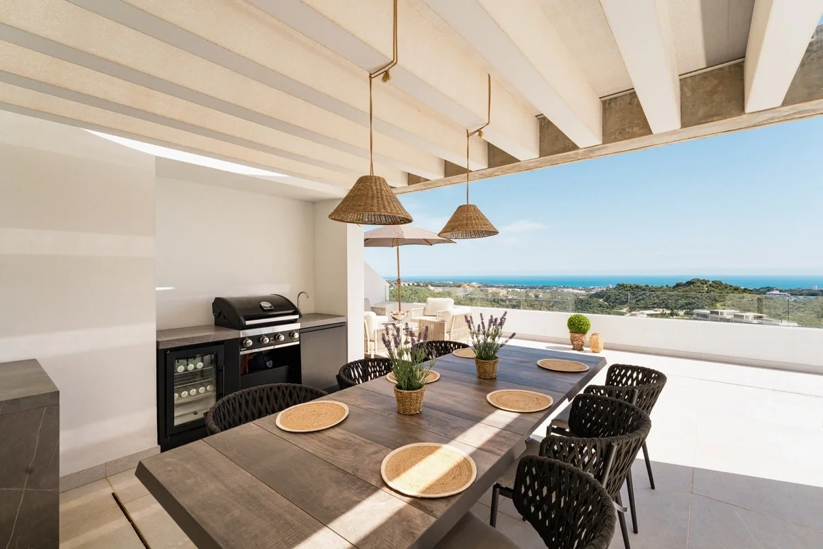 2 - vente appartement vue mer benahavis - costa del sol andalousie espagne