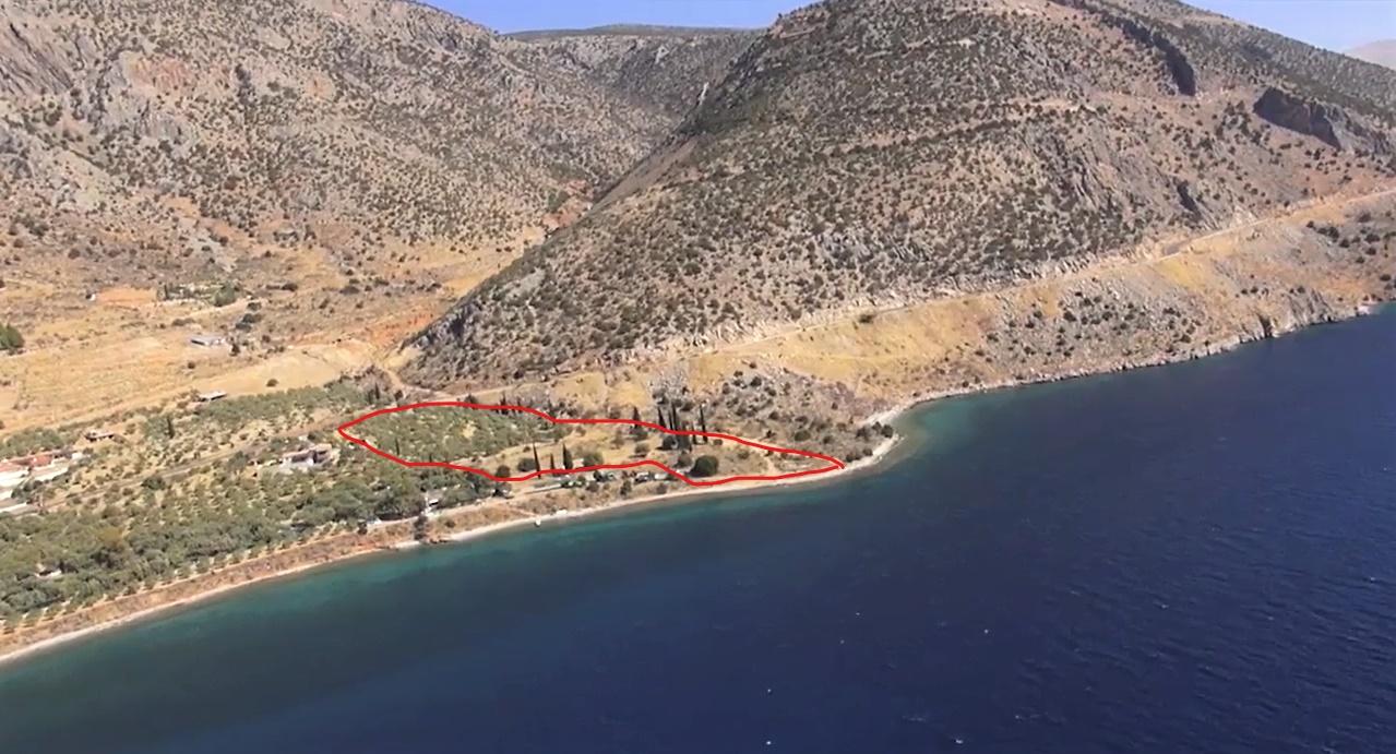 2 - venta terreno frente al mar kírra grecia central grecia