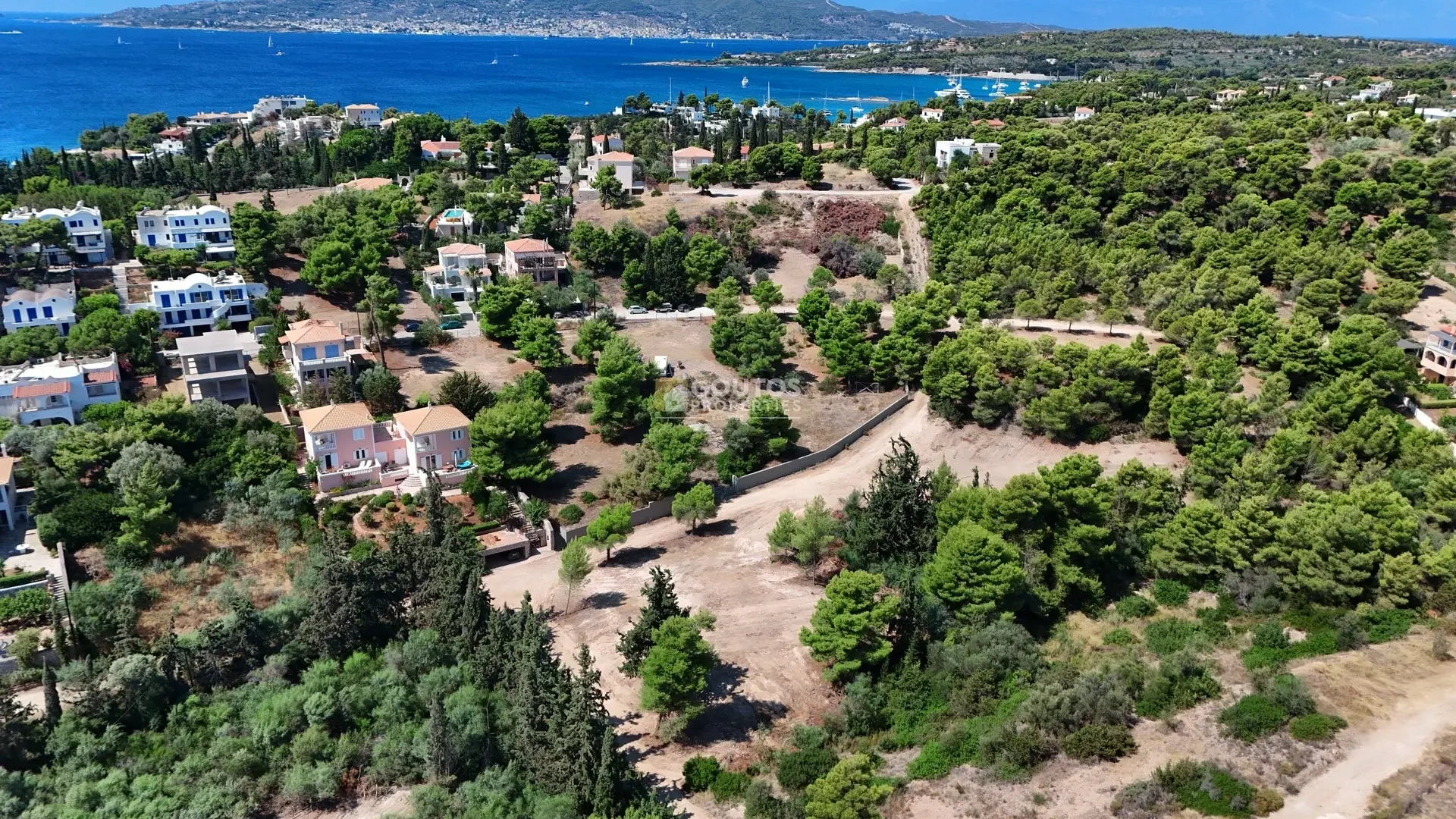 2 - venta terreno vista al mar ágios aimilianós peloponeso grecia