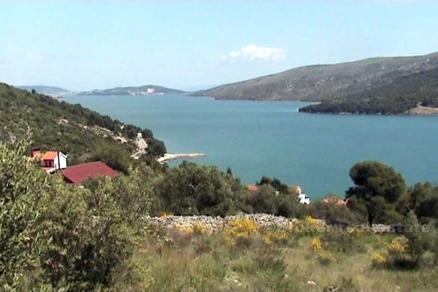 1 - sea view plot of land for sale in trogir split-dalmatia croatia