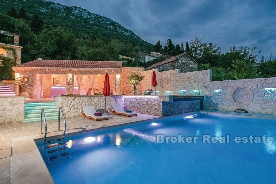 2 - vente maison plage à pied duba pelješka dubrovnik-neretva croatie