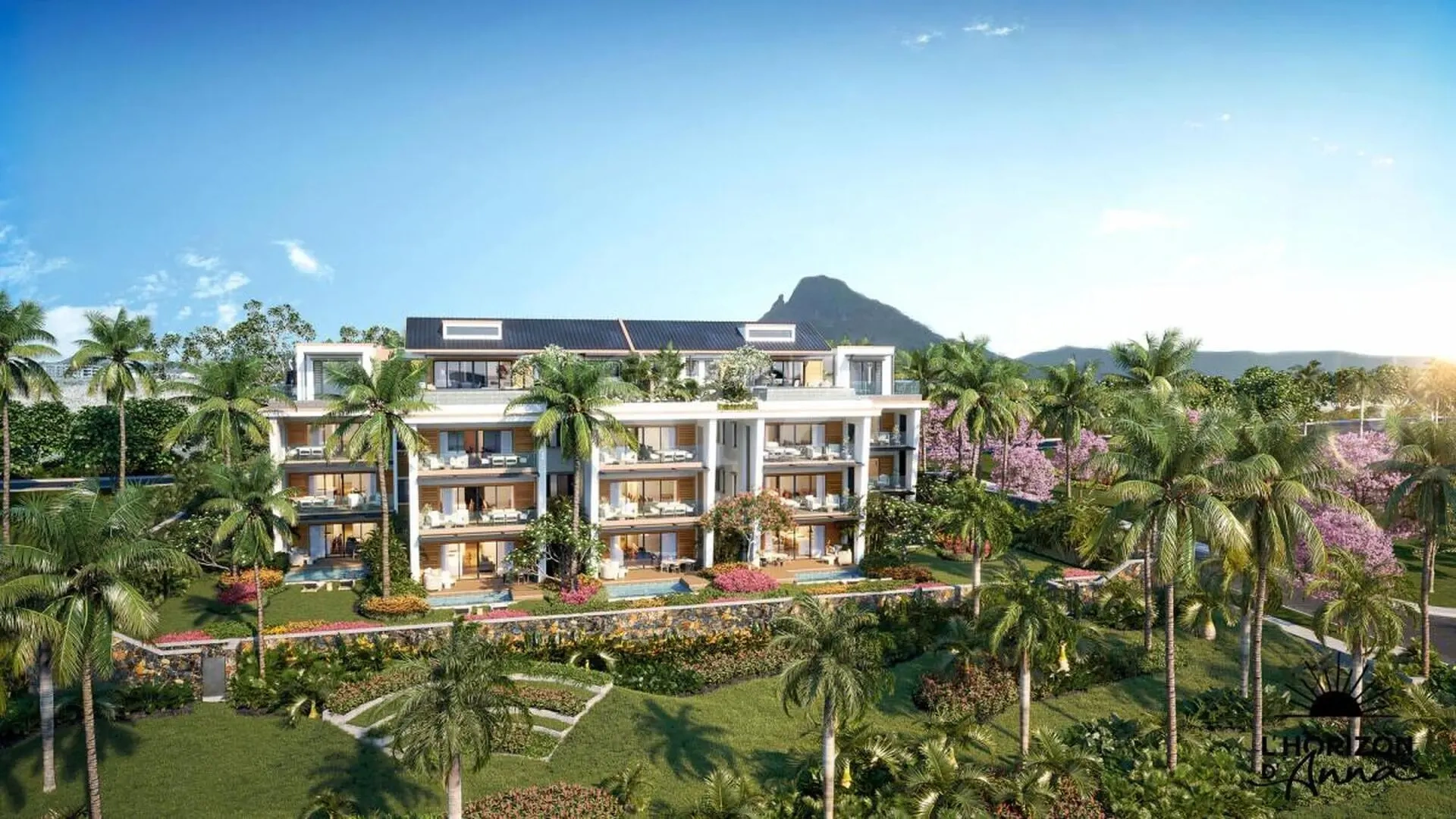 1 - venda apartamento vista de mar flic en flac rivière noire maurício