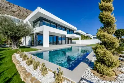 2 - продажа villa вид моря finestrat - costa blanca валенсия испания