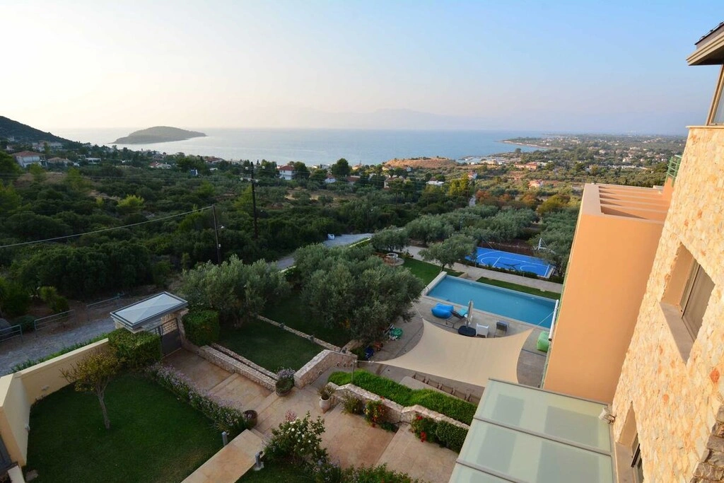 2 - vente villa vue mer chalkída grèce centrale grèce