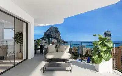 1 - sea view apartment for sale in calpe - costa blanca valencian community spain