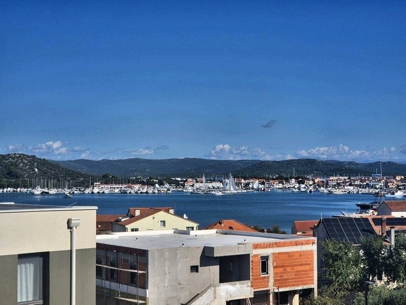 1 - vendita appartamento vista mare murter sebenico e tenin croazia