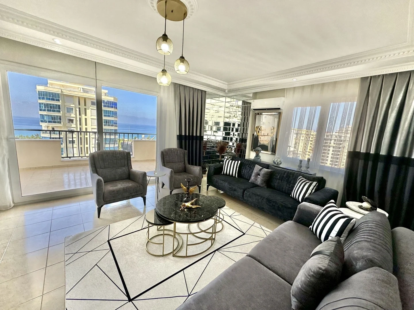 1 - продажа квартира вид моря alanya antalya турция