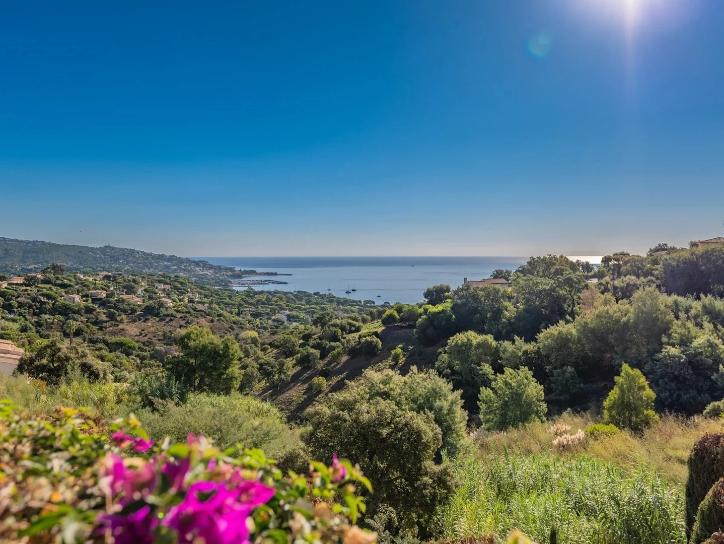 1 - verkoop villa uitzicht op zee sainte-maxime var frankrijk