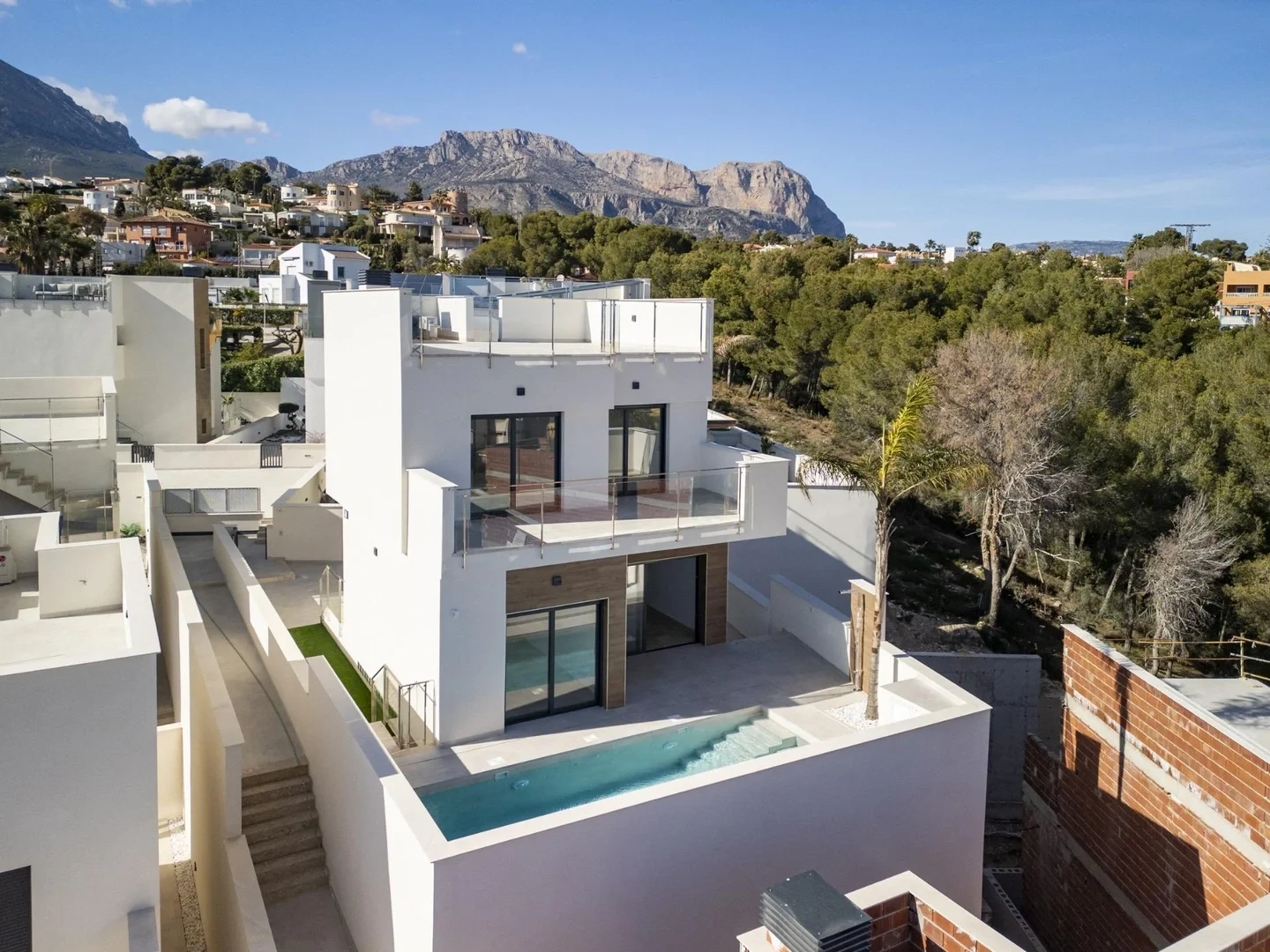 1 - vente maison vue mer la nucia - costa blanca communauté valencienne espagne