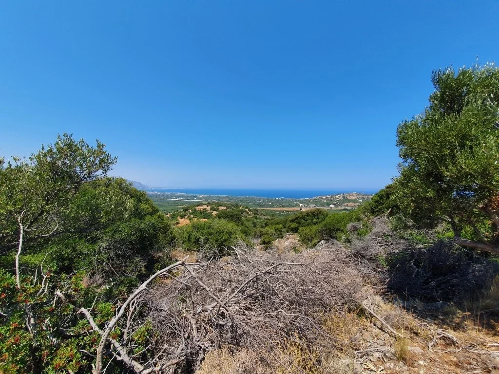 1 - venta terreno vista al mar pírgos creta grecia
