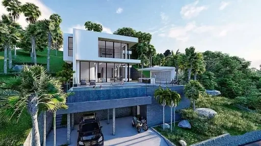 2 - verkauf haus meerblick ko samui surat thani thailand