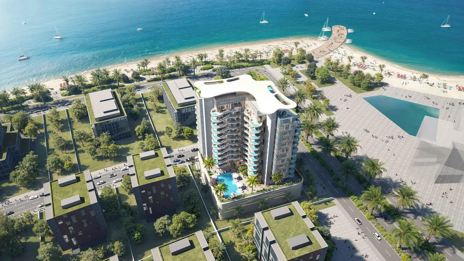 1 - verkauf wohnung meerblick dubai dubai vereinigte arabische emirate