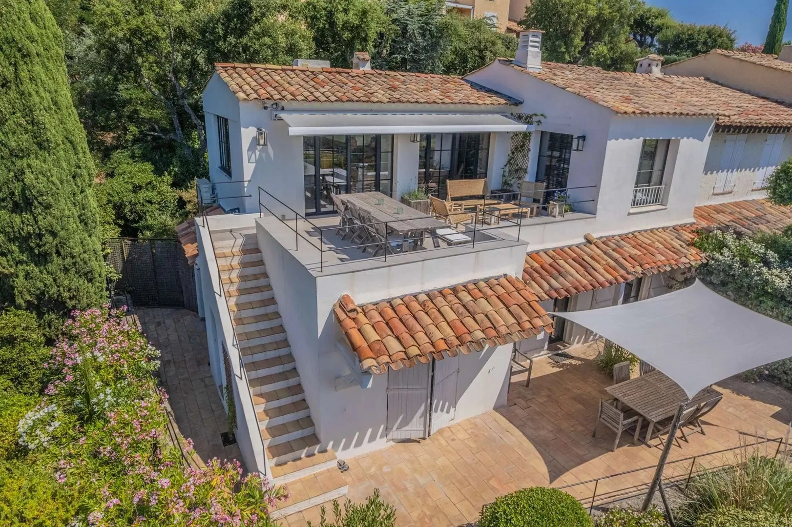 1 - vakantiewoningen te huur huis uitzicht op zee sainte-maxime var frankrijk