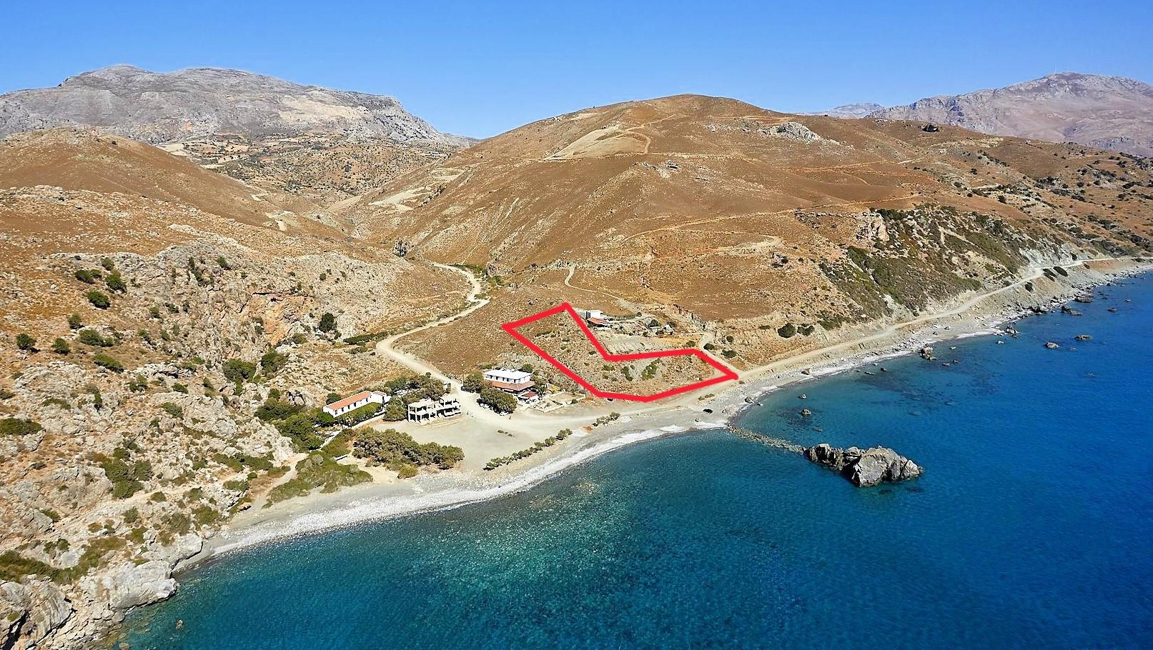 1 - venta terreno frente al mar préveli creta grecia