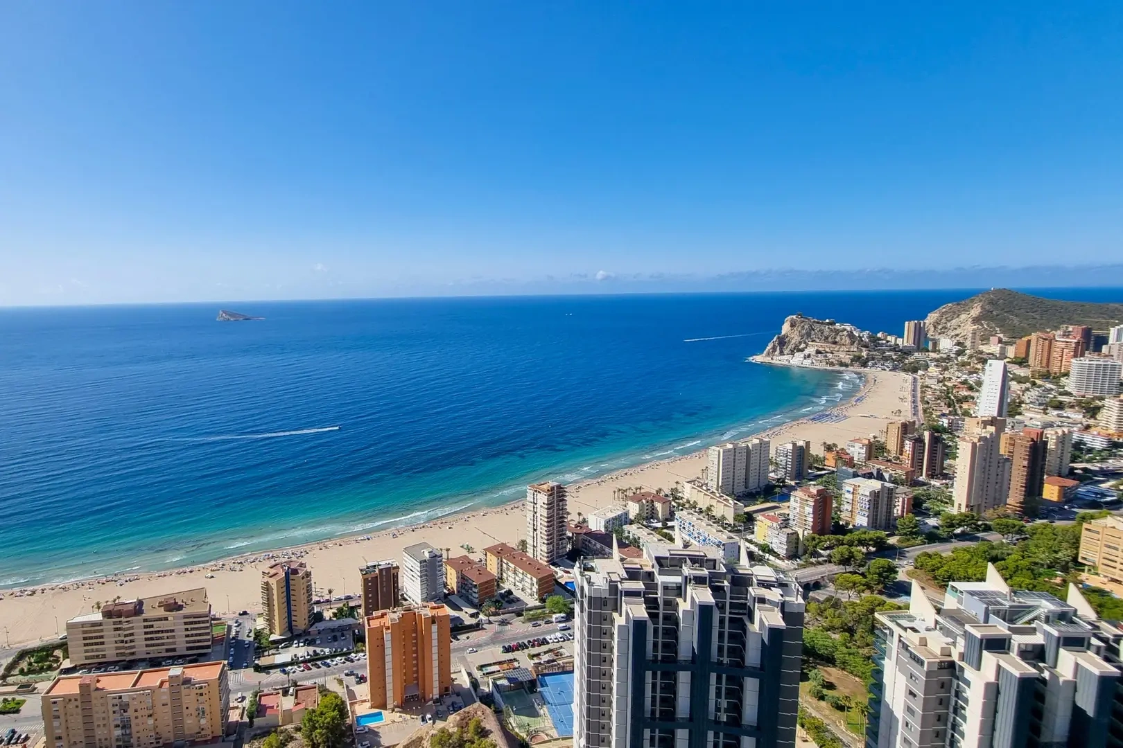 1 - продажа квартира вид моря бенидорм - costa blanca валенсия испания