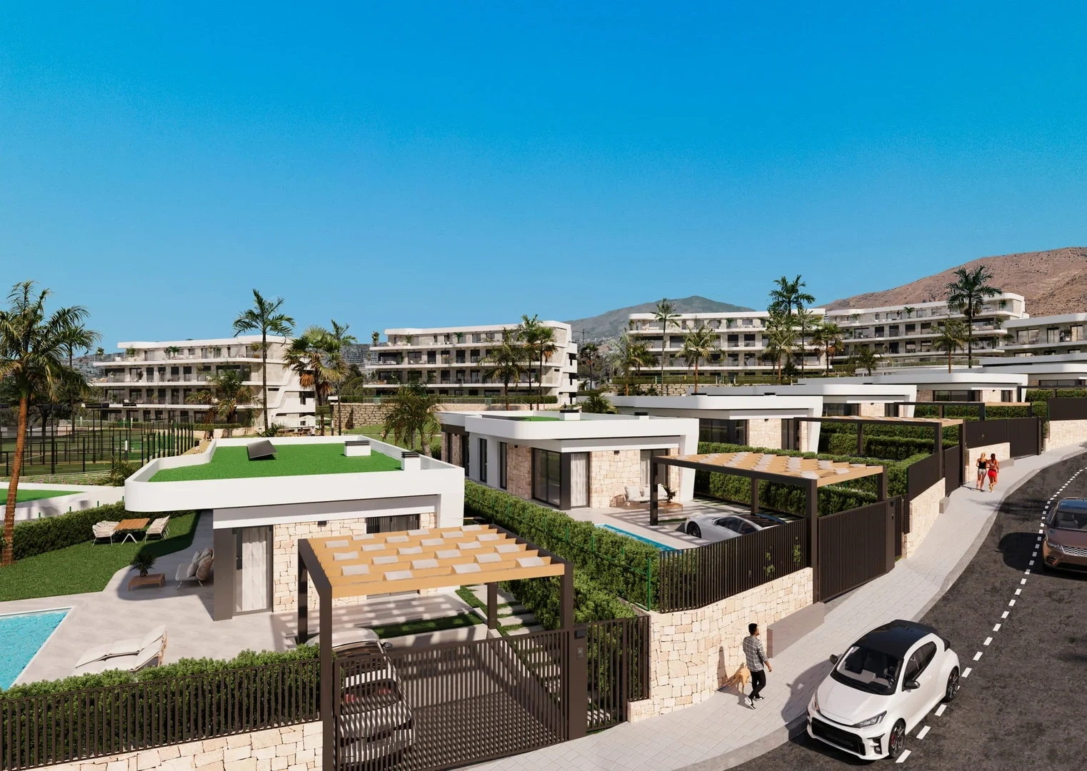 1 - продажа квартира вид моря finestrat - costa blanca валенсия испания