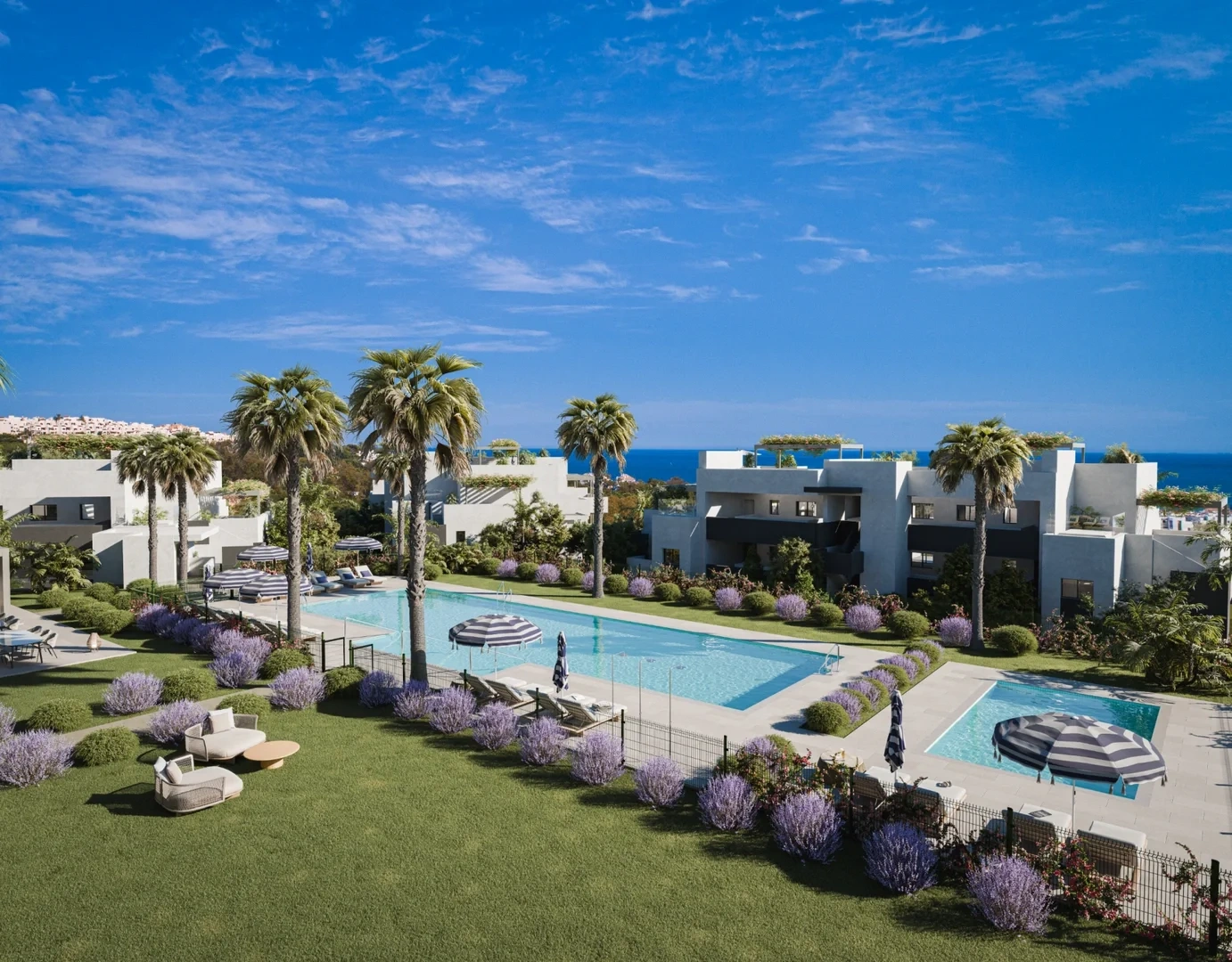 2 - vente appartement vue mer casares - costa del sol andalousie espagne