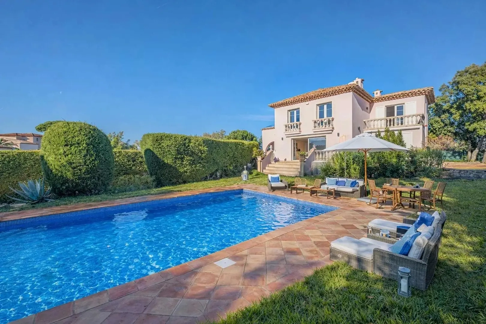 2 - ferienmiete villa sainte-maxime var frankreich