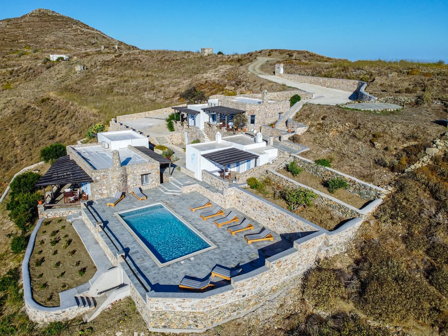 2 - vente villa vue mer sérifos - cyclades egée méridionale grèce