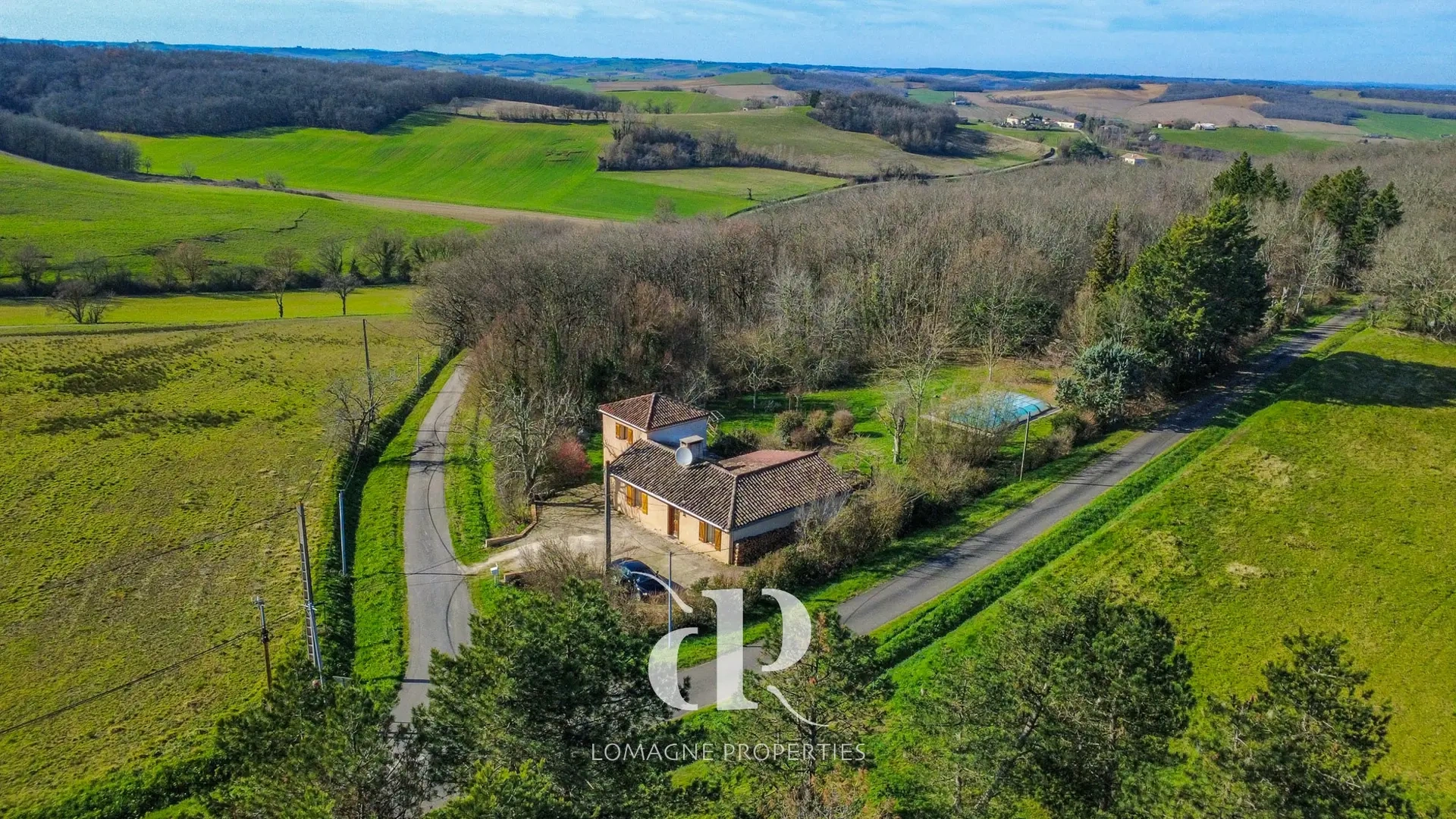 Casa con piscina