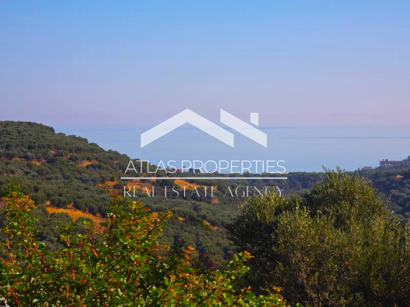 1 - vente terrain vue mer nea kydonia crète grèce