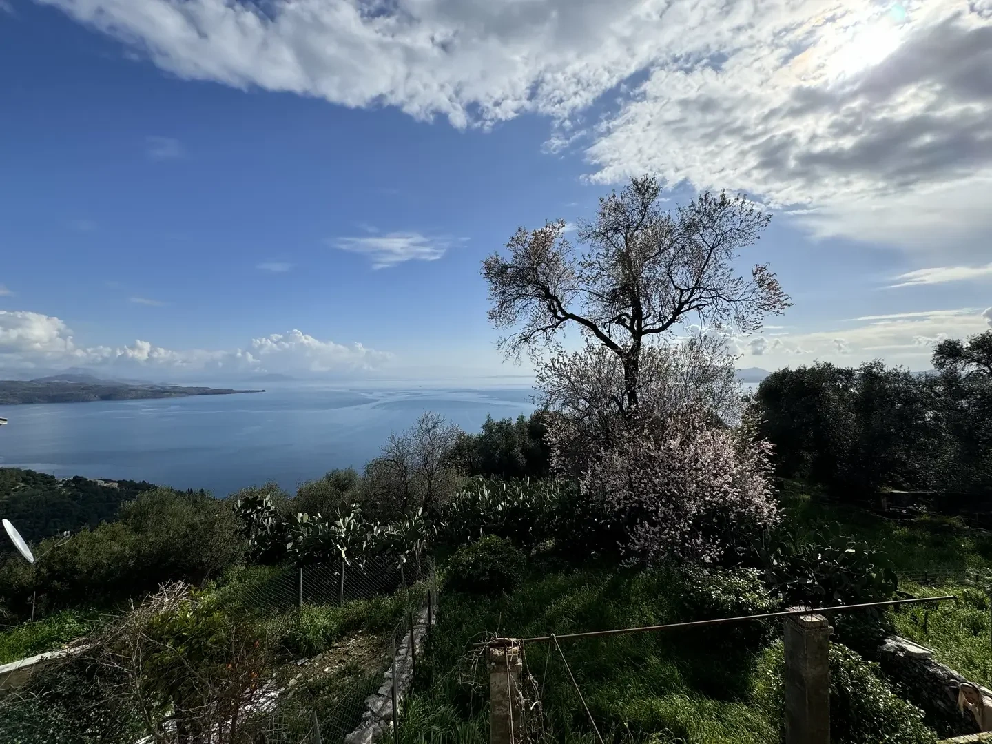 2 - vente maison vue mer corfu îles ioniennes grèce