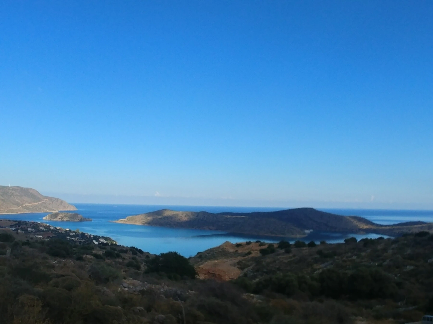 1 - vente terrain vue mer epano pines crète grèce