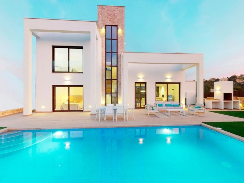 1 - vente villa vue mer finestrat - costa blanca communauté valencienne espagne