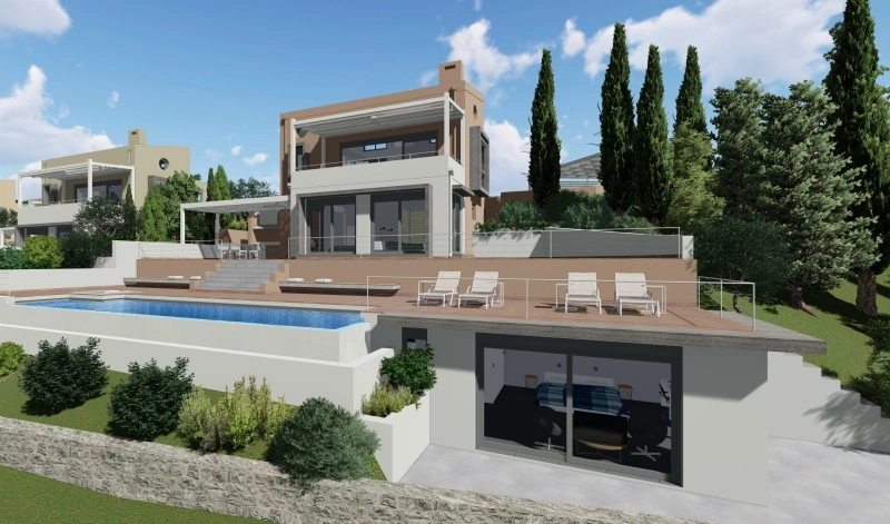 2 - vente maison vue mer lefkada îles ioniennes grèce