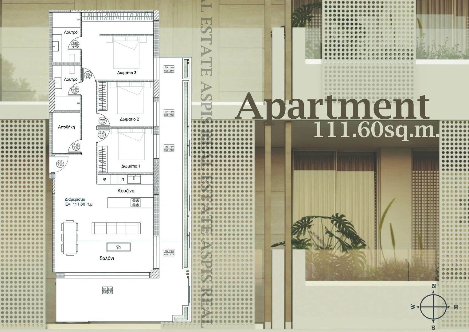 2 - venta apartamento frente al mar kalamáta peloponeso grecia
