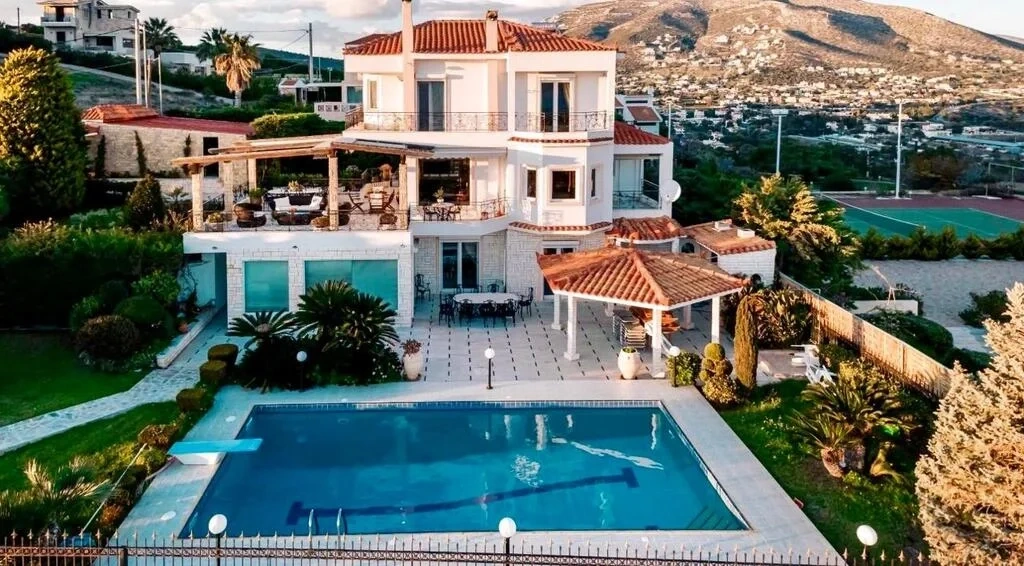 1 - продажа дом вид моря agios nikolaos ионические острова греция