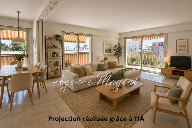 Apartamento vista al mar con terraza