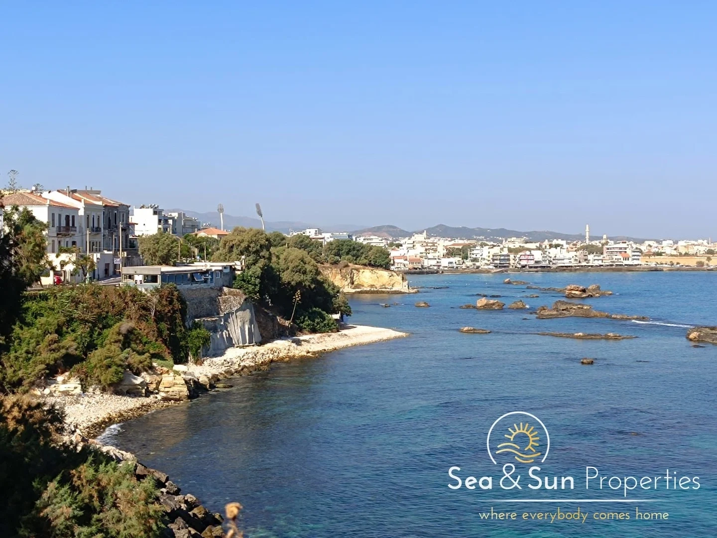 1 - venda espaço comercial vista de mar chania creta grécia
