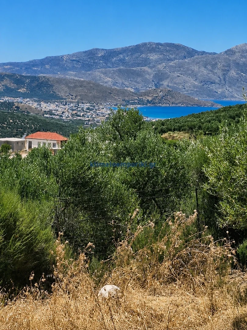 1 - sea view plot of land for sale in kíssamos crete greece