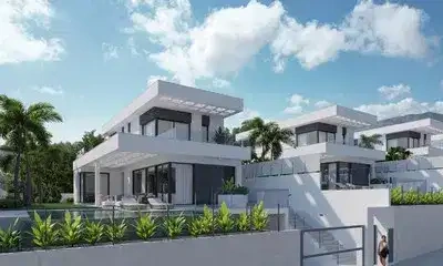 1 - verkoop villa uitzicht op zee finestrat - costa blanca valencian community spanje