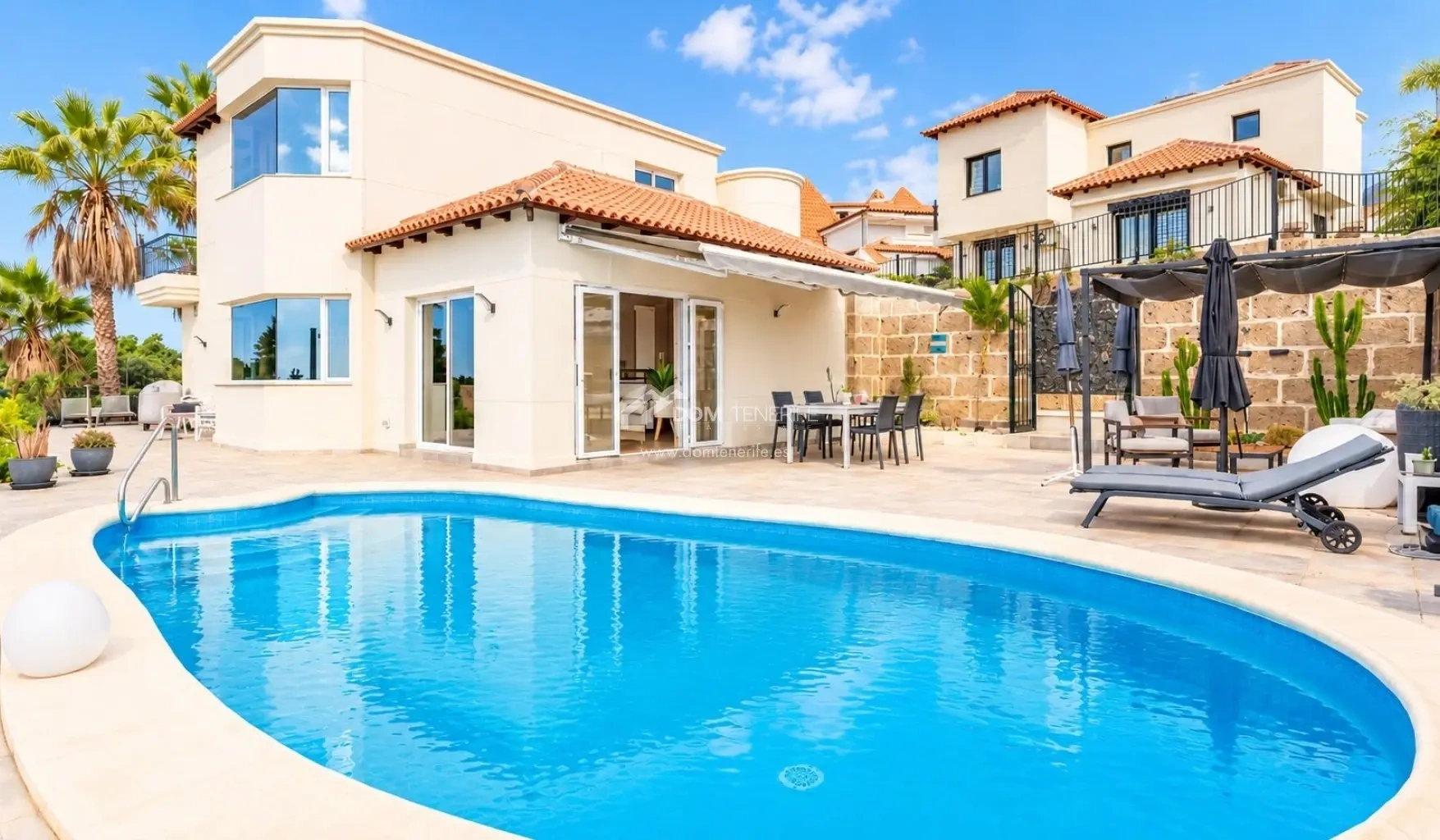 1 - vente villa vue mer arona ténérife - canaries espagne