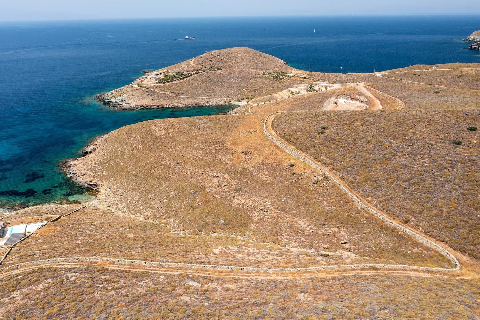 2 - vendita terreno fronte mare kea - cicladi egeo meridionale grecia