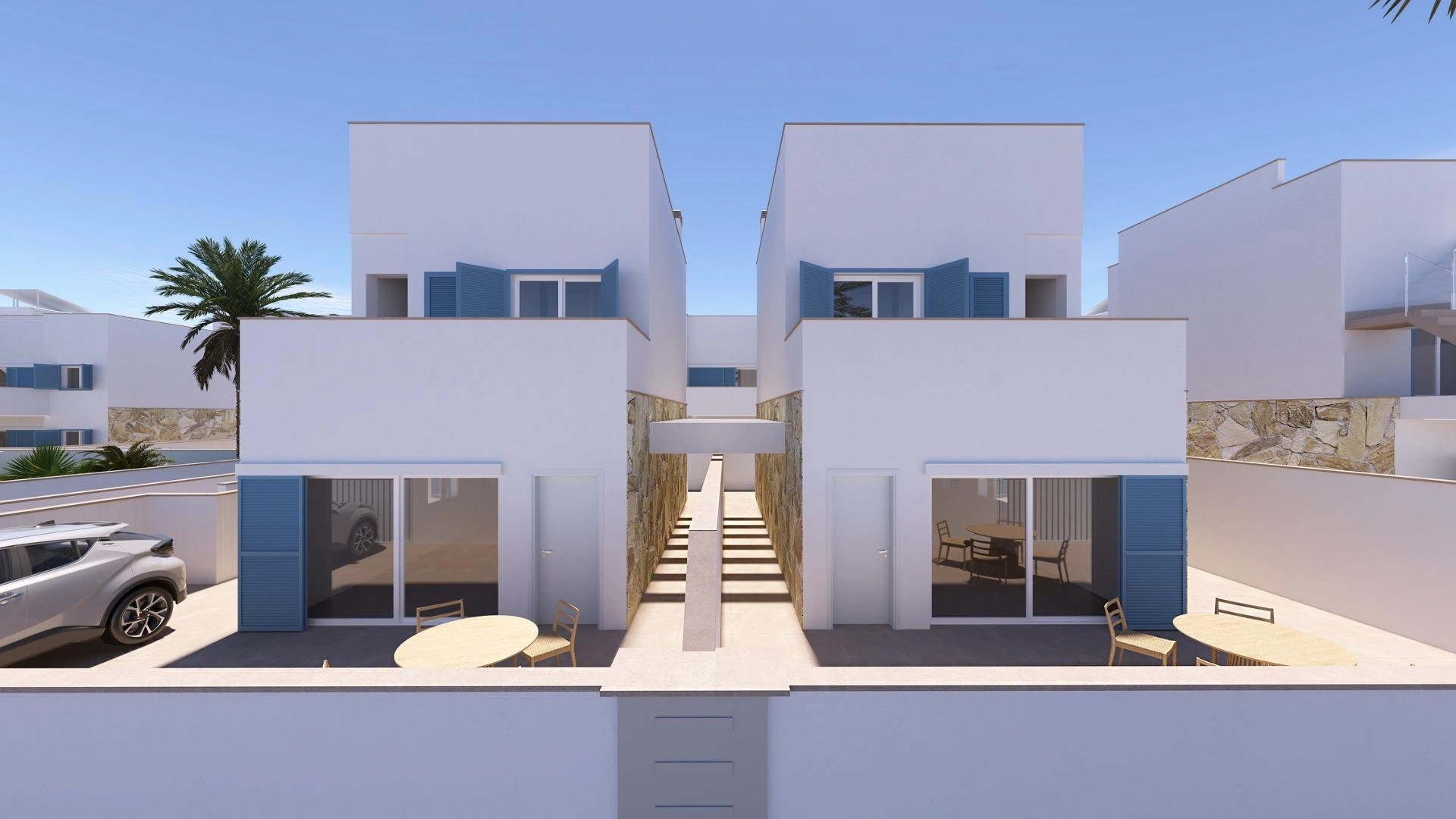 1 - venda villa a praia ao pé pilar de la horadada comunidade valenciana espanha