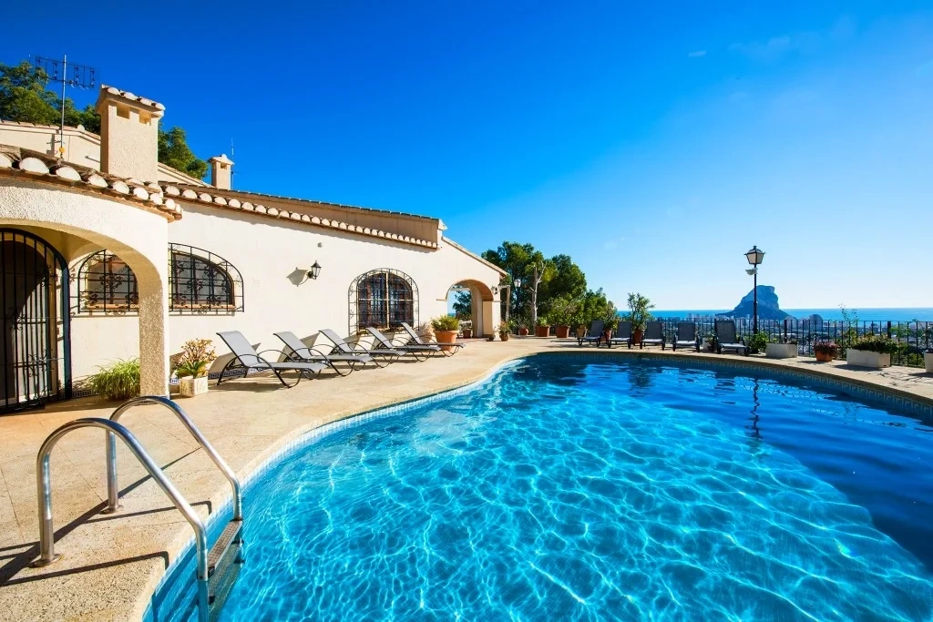 2 - vente maison vue mer calpe - costa blanca communauté valencienne espagne