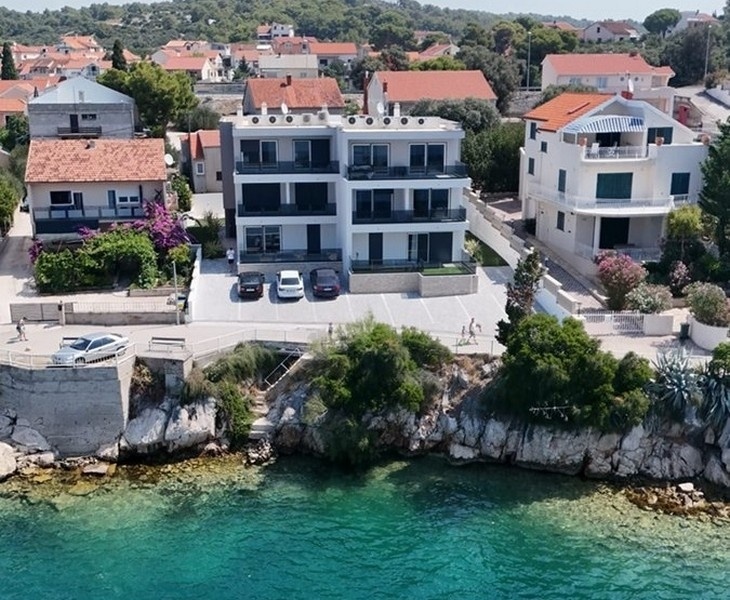 1 - vendita appartamento vista mare brodarica sebenico e tenin croazia
