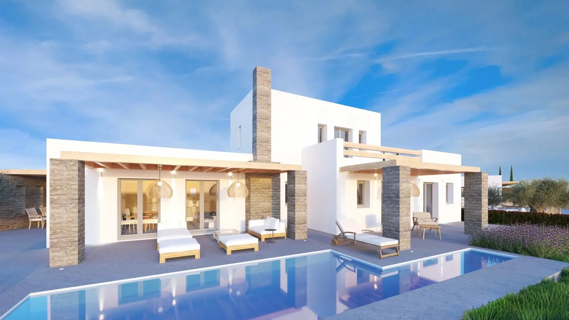 1 - vente maison vue mer paros - cyclades egée méridionale grèce