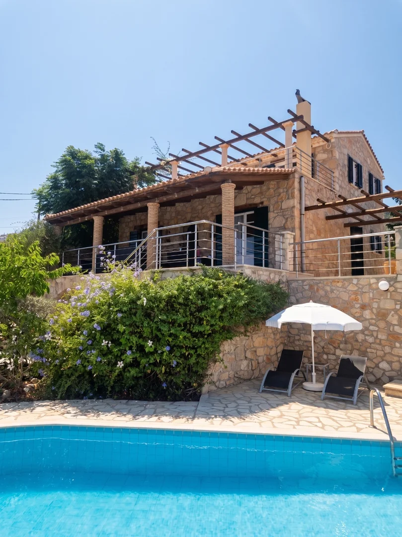 1 - sea view house for sale in volimes ionian islands greece