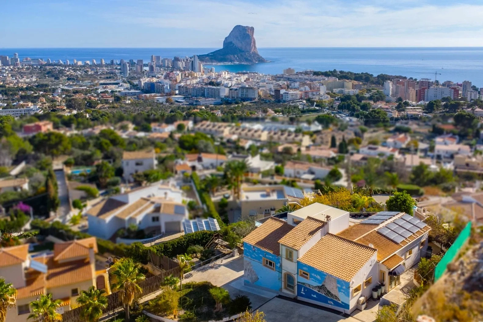 2 - vente maison vue mer calpe - costa blanca communauté valencienne espagne