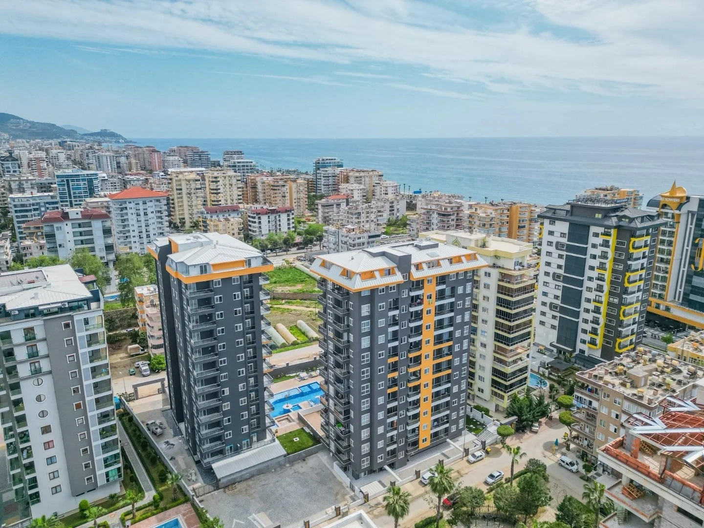 1 - vente appartement plage à pied alanya antalya turquie