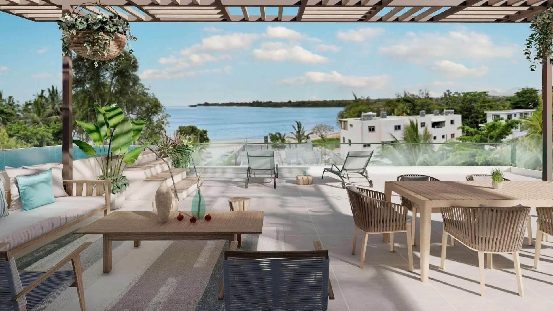 1 - vendita appartamento vista mare tamarin rivière noire mauritius