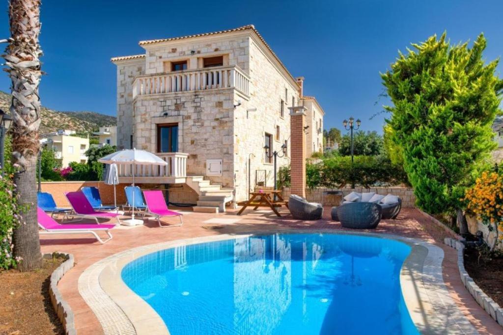 1 - sea view house for sale in chersonissos crete greece